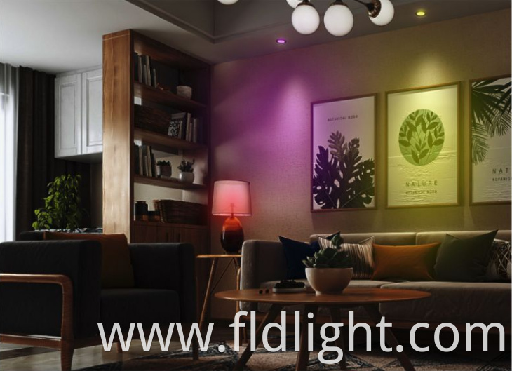 Smart Remote Control LED light bulbs Dimmable RGB 